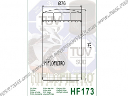 Filtre à huile HIFLO FILTRO HF173C pour moto HARLEY-DAVIDSON SUPER GLIDE, DAYTONA, STURGIS, LOW RIDER...