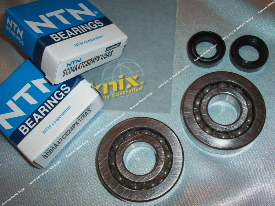 Bearing kit + reinforced TEKNIX seals for Peugeot Fox
