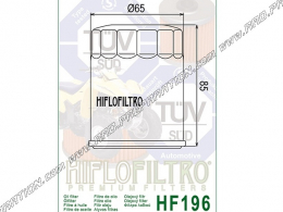 HIFLO FILTRO HF196 oil filter for POLARIS SPORTSMAN quad 600cc and 700cc from 2002