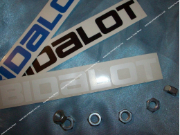 Set of 7 casing nuts Ø7mm for BIDALOT casings, ORIGINAL... On MBK 51, motobecane av10