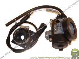 LS POLINI 17.5mm carburetor kit with pipe, filter, gasket... For mini-motorbike, pocket bike