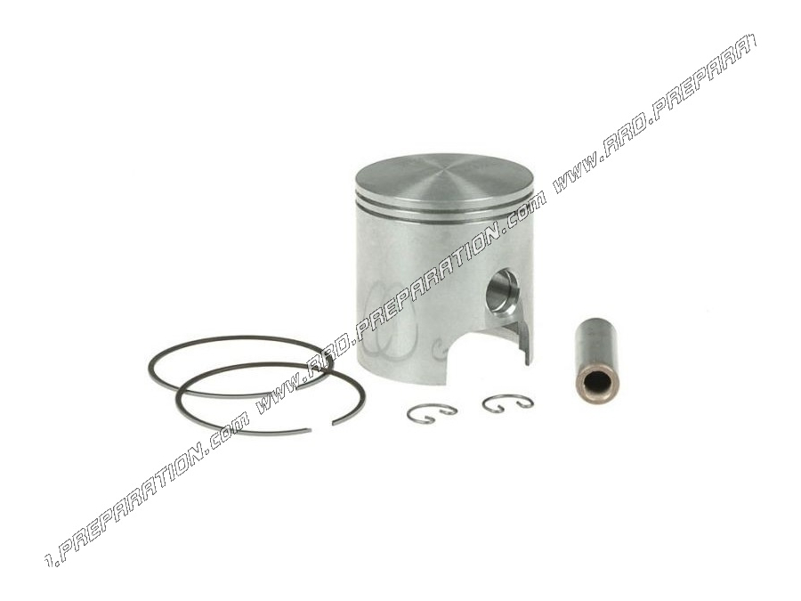 Piston bi segment ITALKIT VERTEX Ø46,5mm pour PIAGGIO SFERA, ZIP et TYPHOON 75 / 80cc 2T