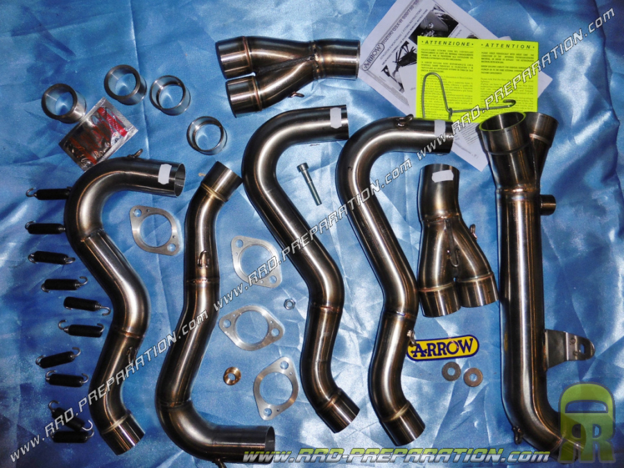 ARROW RACING manifold for ARROW silencer on Suzuki GSX-R 750 i.e. 2006 to 2010