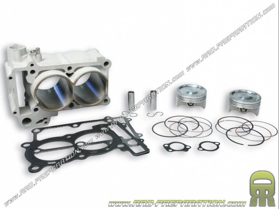 Kit 560cc MALOSSI Ø70mm, double cylindre / piston pour YAMAHA TMAX 500 de 2004 à 2007