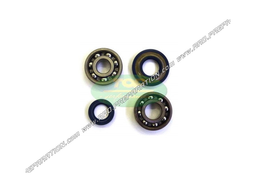 Reinforced crankshaft bearing kit + spy TOP PERFORMANCES scooter VESPA PK, RUSH, XL, XLS, APE... 50 2T