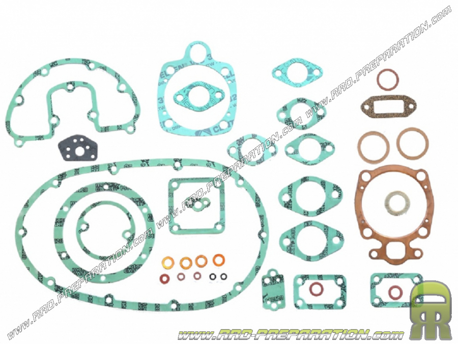 Jeu de joint complet (35 pièces) ATHENA pour Bsa B40 G 440, VICTOR B 44 de 1964 à 1970