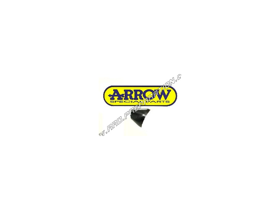 Embout de silencieux ARROW en carbone pour silencieux gauche ou droit aux choix