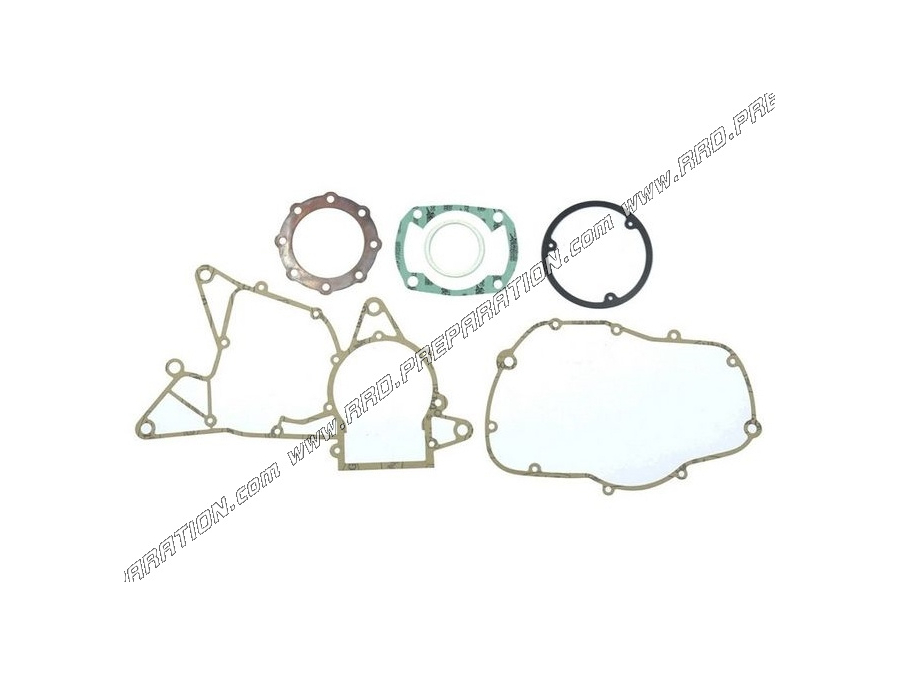 Complete gasket set (6 pieces) ATHENA for Cagiva ALA BLU, SST, SXT 350 from 1980 to 1983