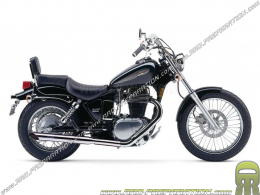 Pot d'échappement LEOVINCE SILVERTAIL K02 pour moto SUZUKI LS 650 SAVAGE de 1986 a 1997
