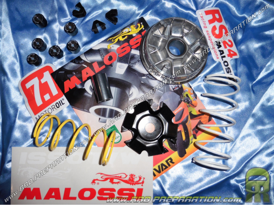 Variateur MALOSSI MULTIVAR 2000 pour maxi-scooter PIAGGIO LIBERTY, IGET, VESPA PRIMAVERA, SPRINT 125, 150...EURO 4