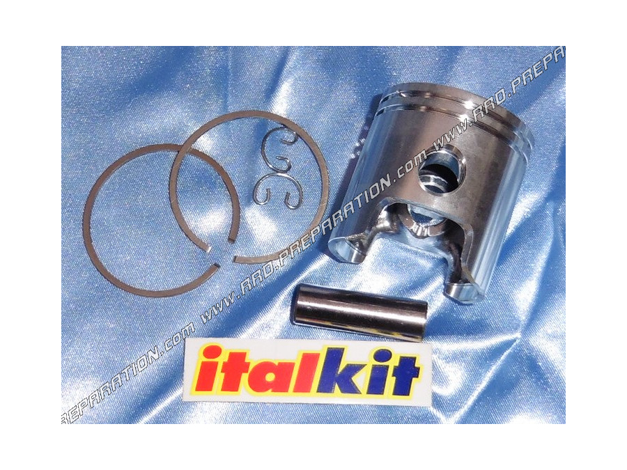 Piston bi-segment GILARDONI ITALKIT pour kit 68cc Ø45mm aluminium sur DERBI Variant, Start...