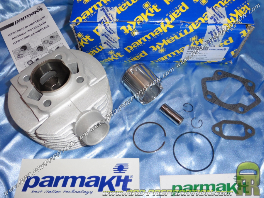 Cylinder - piston without cylinder head 65cc Ø44mm PARMAKIT aluminum for FLANDRIA 50cc