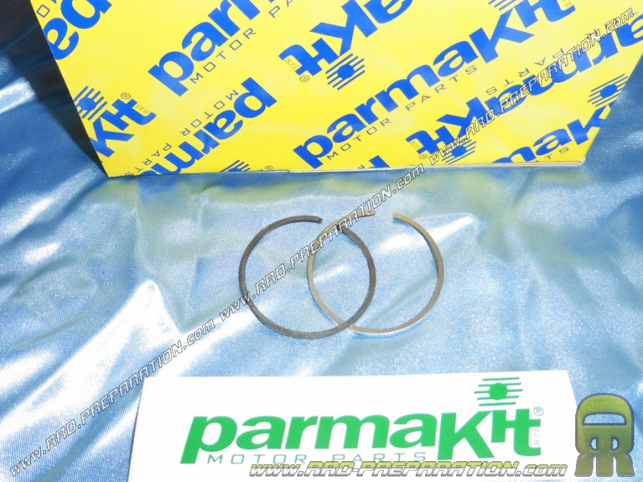 Jeu de deux segments PARMAKIT Ø40mm pour kit 50cc PARMAKIT en aluminium sur FLANDRIA 50cc