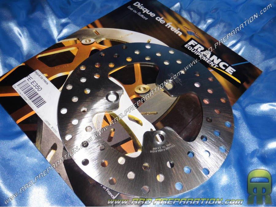 Disque de frein arrière Ø220mm FRANCE EQUIPEMENT pour QUAD E-TON VXL, VTX, SYM QUADLANDER, YAMAHA YFM GRIZZMY...