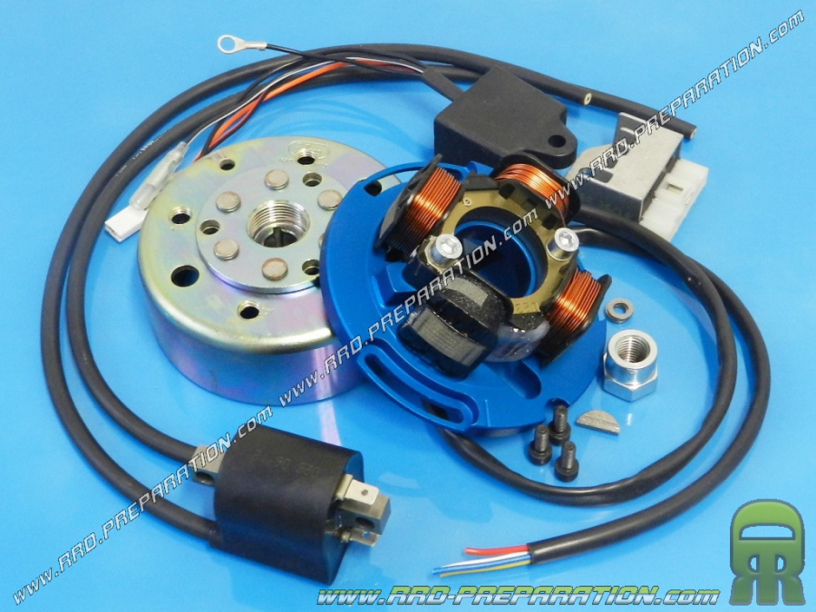 Electronic ignition external rotor PARMAKIT for RUMI 125cc 2T double cylinder