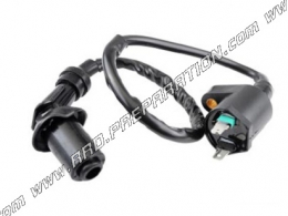 Ignition coil with anti-parasite and TEKNIX cable for 50cc 4-stroke scooter GY6, ROMA 2, ROMA 3...
