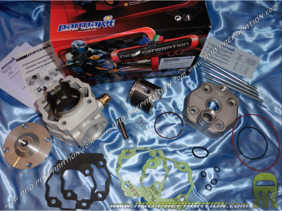 Kit 95cc high engine Ø55mm PARMAKIT aluminum DERBI euro 1 & 2