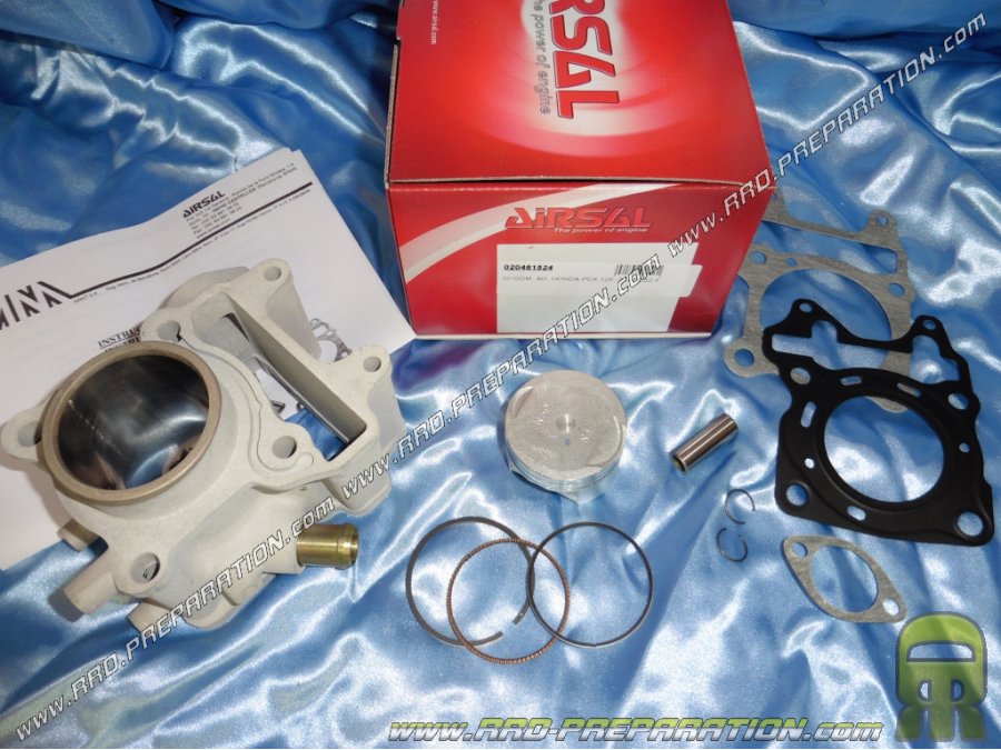 Kit 125cc AIRSAL Ø52,4mm aluminium pour HONDA PCX 125cc 4T à partir de 2012