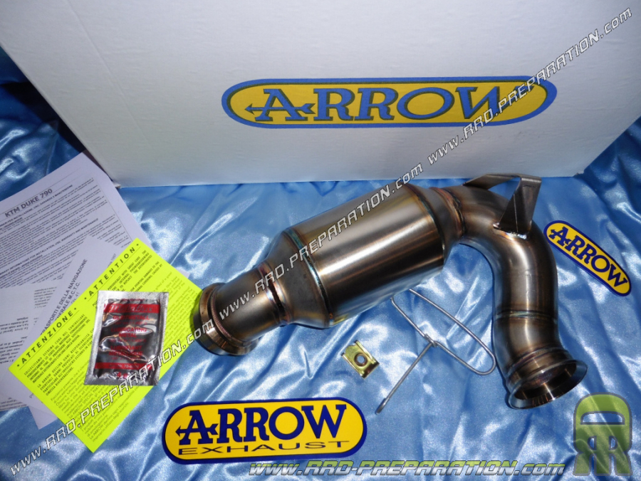 ARROW uncatalyzed coupling for motorcycle KTM DUKE 790 from 2018 to 2019
