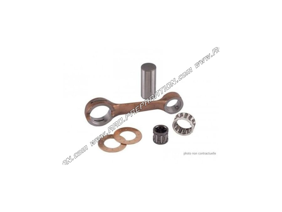 Reinforced complete connecting rod TOP RACING for Peugeot 103