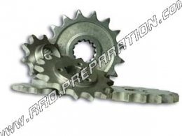 Box output sprocket FRANCE EQUIPEMENT teeth with the choices for motorcycle SUZUKI 125 DR SM from 2008 to 2013.. width 428