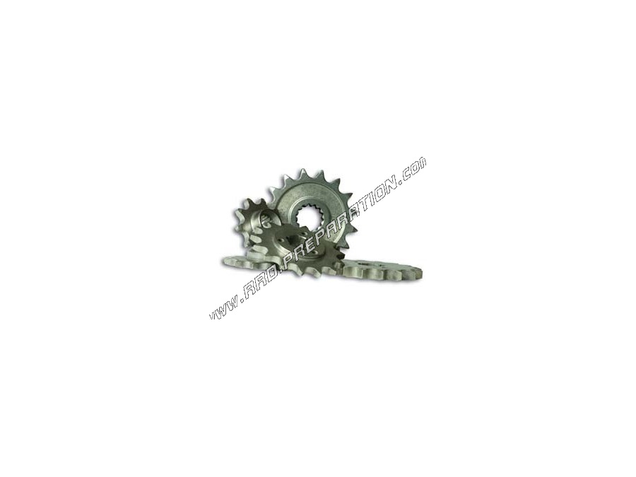 Box output sprocket FRANCE EQUIPEMENT teeth with the choices for motorcycle SUZUKI 125 DR SM from 2008 to 2013.. width 428