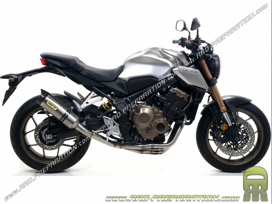 Linea de escape ARROW THUNDER CARBON para Honda CB 650 R 2019