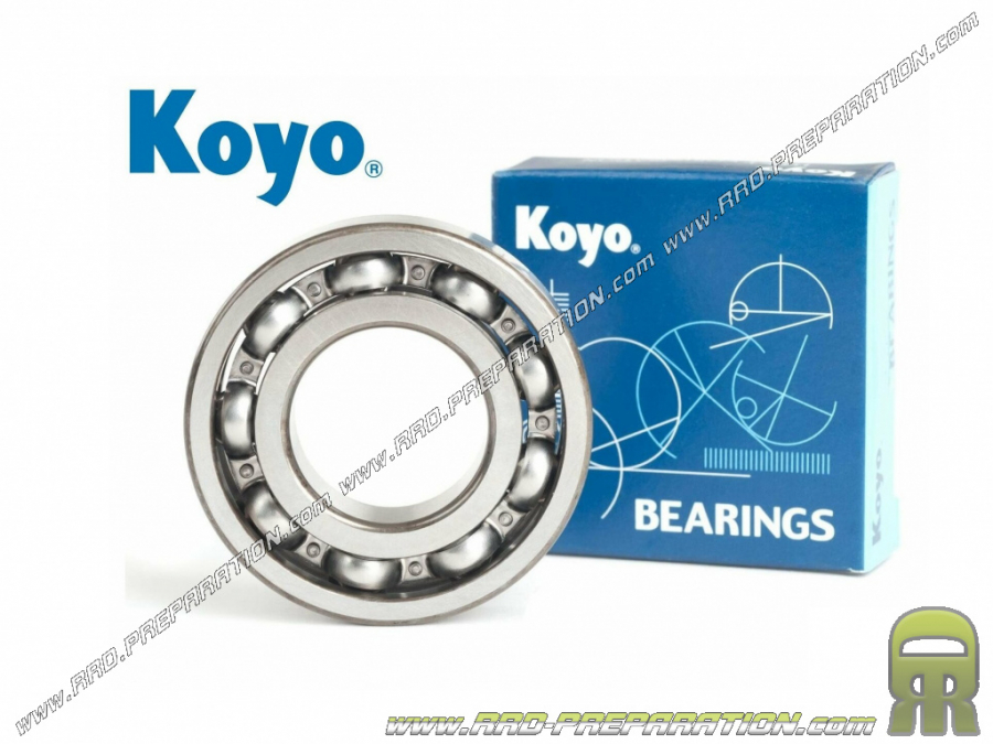 KOYO 6204 C3 crankshaft bearing for motorcycle 60, 65, 80, 85, 125 ...