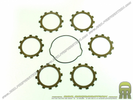 Jeu de disque d'embrayage garnis ATHENA pour KTM SX et SXS 65 2T a partir de 2008