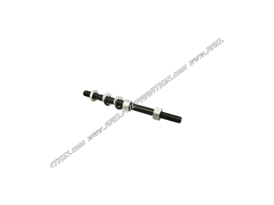 P2R complete front wheel axle for PEUGEOT 103 Ø10mm length 158mm
