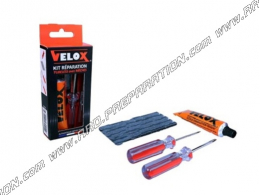 Kit de réparation VELOX mèches pour moto, cyclo... TUBELESS