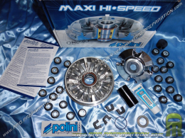 Variateur POLINI HI SPEED 12 galets pour maxi scooter PEUGEOT METROPOLIS et SATELIS 400