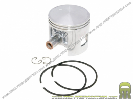 Piston bi segments ITALKIT aluminium 6 transferts pour scooter VESPA 50cc 2T PK, HP, XL, SPECIAL, PIAGGIO APE...