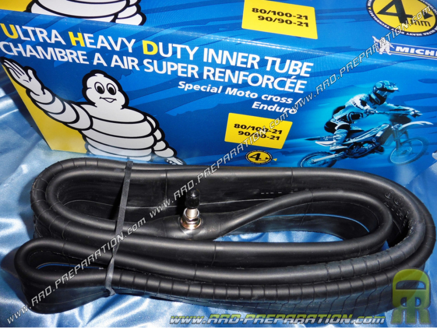 MICHELIN inner tube width 80/100-21 or 90/90-21 right valve