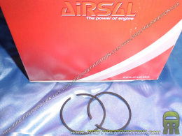 Jeu de deux segments AIRSAL Ø43,5mm pour kit 65cc AIRSAL en aluminium sur MORINI M1, M101, M1ES 50, M1K