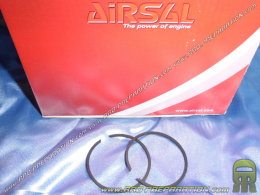 Set of two AIRSAL Ø43.5mm segments for AIRSAL AIRSAL aluminum kit on MORINI M1, M101, M1ES 50, M1K