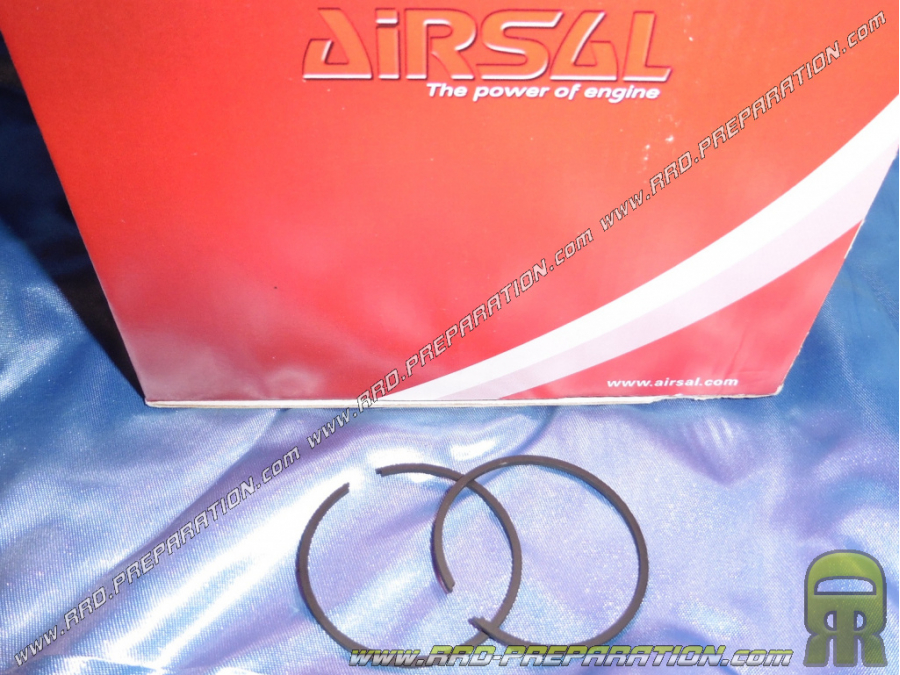 Juego de dos segmentos AIRSAL AIRSAL para kit de aluminio AIRSAL 65cc en MORINI M1, M101, M1ES 50, M1K