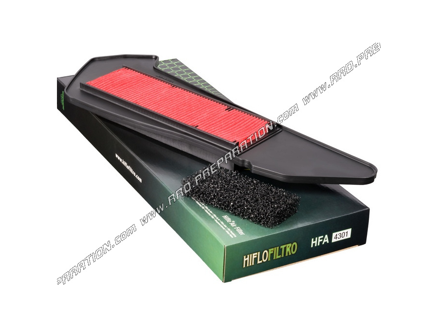 HIFLO FILTRO air filter foam for original air box maxi-scooter YAMAHA XMAX 300cc 4T from 2018