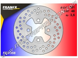 Disco de freno delantero - trasero Ø160mm FRANCE EQUIPEMENT para QUAD YAMAHA BLASTER, RAPTOR, BANSHEE...200cc, 250cc, 350cc...