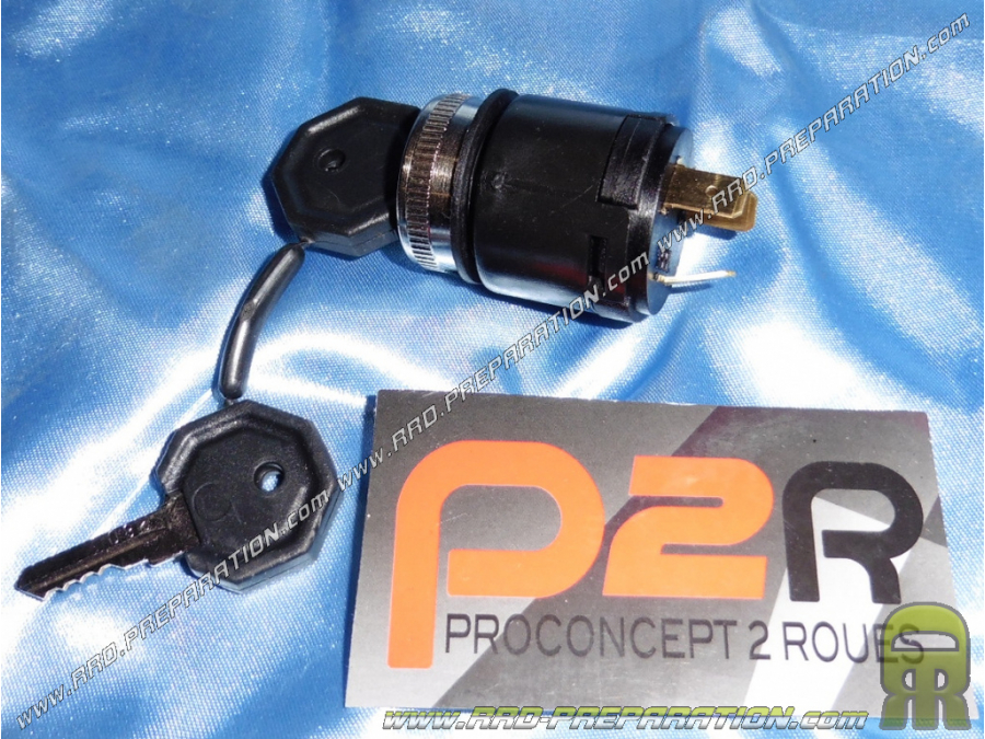 Contactor / neiman with 2 keys (key) P2R original type for PEUGEOT 103 and MBK 51