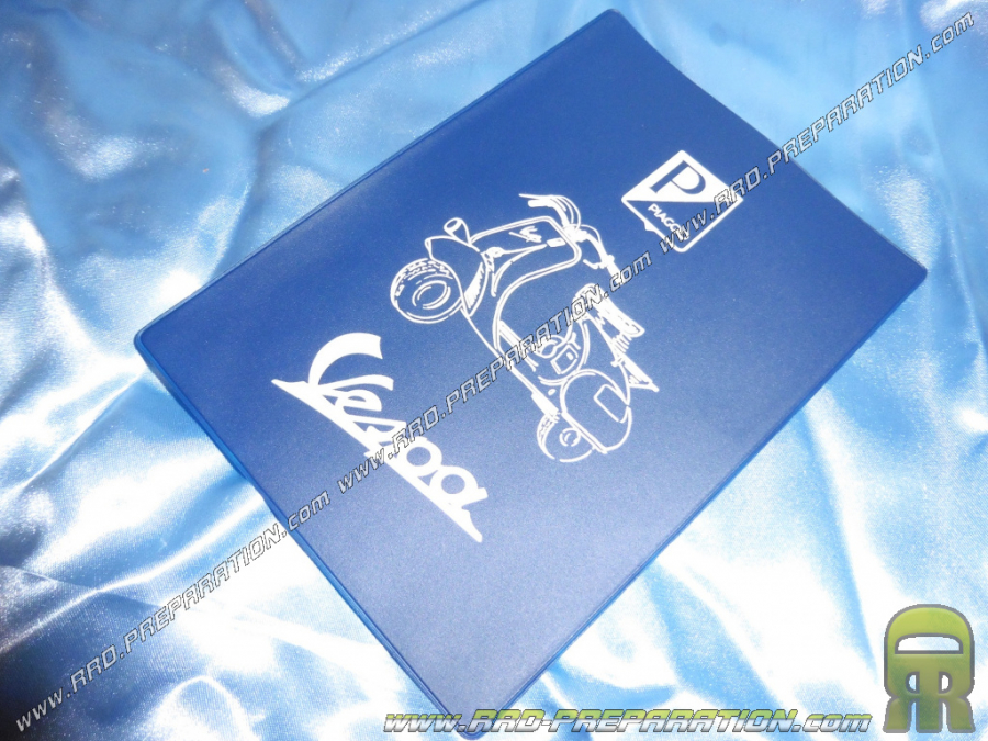 Document holder PIAGGIO VESPA blue