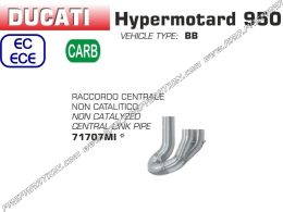 Raccord non catalysé ARROW pour Ducati Hypermotard 950 2019