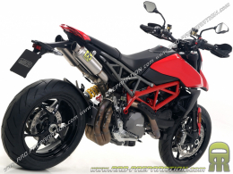 Pair of ARROW GP2 exhaust silencers in TITANIUM for Ducati Hypermotard 950 from 2019