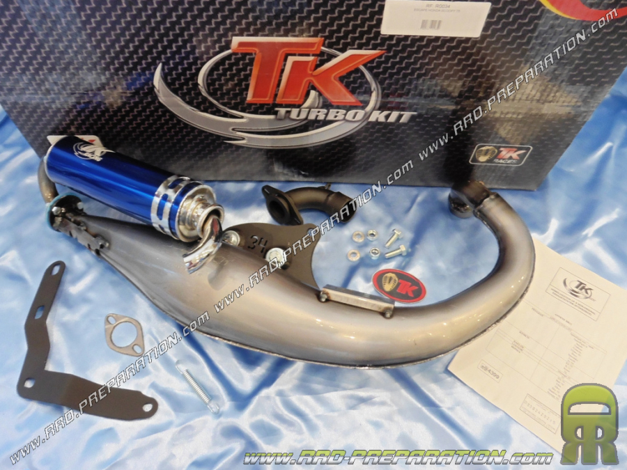 Escape TURBOKIT TK RLACADO para scooter HONDA 80cc VISION 75cc, SH, PEUGEOT SC 80cc...