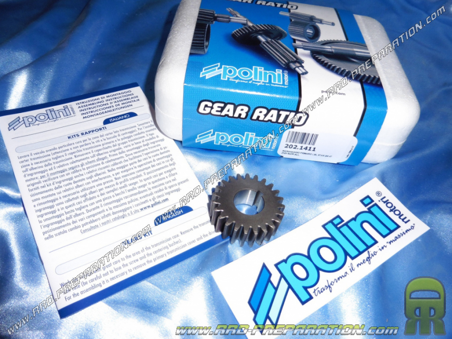 POLINI long transmission gear for scooter LML STAR 200 4T
