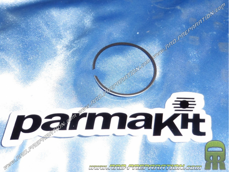 Segmento final cromado redondeado PARMAKIT para kits de aluminio 50cc Ø40mm DERBI euro 1 y 2