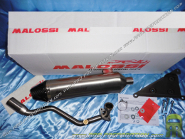 Pot d'échappement RX MALOSSI pour Maxi-Scooter MBK CITYLINER, SKYCRUISER, EVOLIS 125cc et YAMAHA X-CITY, X-MAX 125cc  ie 4T LC