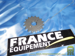 Pignon de sortie de boite FRANCE EQUIPEMENT 16 dents pour moto KEEWAY SUPERLIGHT  ... largeur 428