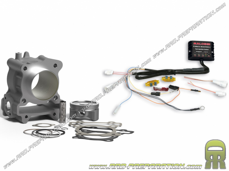 Kit 182.5cc MALOSSI Ø63mm, cylinder / piston + electronic box for YAMAHA YZF-R 125 ie 4T LC euro 4 from 2019