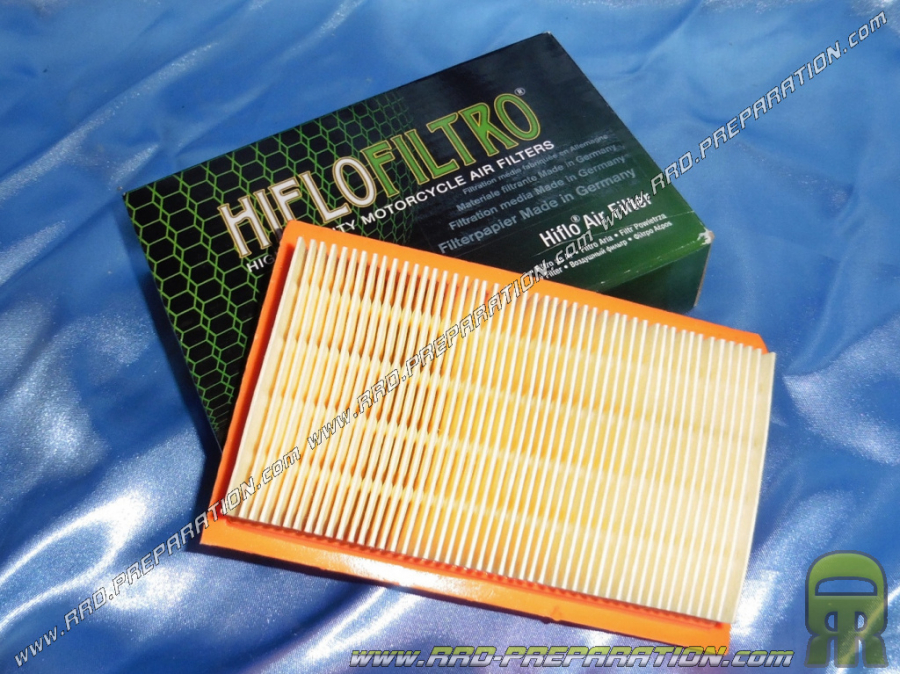 HIFLO FILTRO air filter original type for APRILIA RS4 50cc, RIEJU RS3 50cc and 125cc, DERBI GPR 50cc, DRD 50cc...